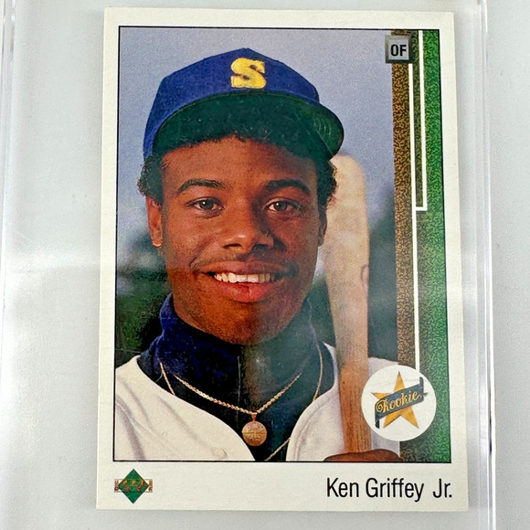 1989 Upper Deck Ken Griffey Jr Rookie Card #1 Baseball Collectible - Picture 1 of 4